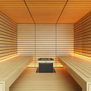 Harvia Lindea View Luxury 4-6 Person | Thermo Wood Reversible Sauna | With Virta 9KW Heater Thermo Wood Exterior and Light Lime Wood Interior,Thermo Wood Interior and Exterior Harvia interior_1_74bee05c-7f2c-4ce9-9435-5a1d2211e763.jpg