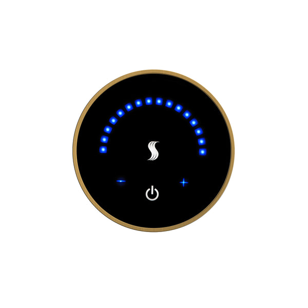 ThermaSol MicroTouch Controller Round in Antique Brass Finish Antique Brass / Round ThermaSol mtc-ab.jpg