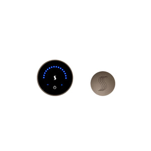 Day Spa Multi Room Steam System MicroTouch Control / Tier 2 — Control Kit (Control + Steam Head) / Antique Nickel — Round Steam Head Thermasol mtc-svrd-an_2153e626-25e5-48b6-8388-93836ced7a72.jpg