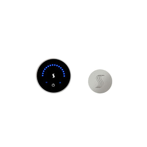 Day Spa Multi Room Steam System MicroTouch Control / Tier 2 — Control Kit (Control + Steam Head) / Polished Chrome — Round Steam Head Thermasol mtc-svrd-pc_bd51d05b-eb7f-43cb-b74a-bac82ccf514b.jpg