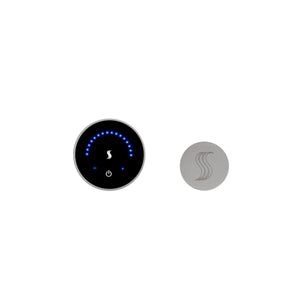Day Spa Multi Room Steam System MicroTouch Control / Tier 2 — Control Kit (Control + Steam Head) / Satin Chrome — Round Steam Head Thermasol mtc-svrd-sc_cb7a7dbb-ce0a-4437-897f-157adffd2a53.jpg