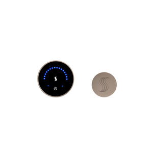 Day Spa Multi Room Steam System MicroTouch Control / Tier 2 — Control Kit (Control + Steam Head) / Satin Nickel — Round Steam Head Thermasol mtc-svrd-sn_f554b7f3-eddf-41d4-a448-45b9cb9f7aba.jpg