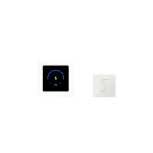 Day Spa Multi Room Steam System MicroTouch Control / Tier 2 — Control Kit (Control + Steam Head) / White — Square Steam Head Thermasol mtmr-svsq-wht_2d9fffcc-d8fa-46c2-a8c6-83dac8a9c875.jpg