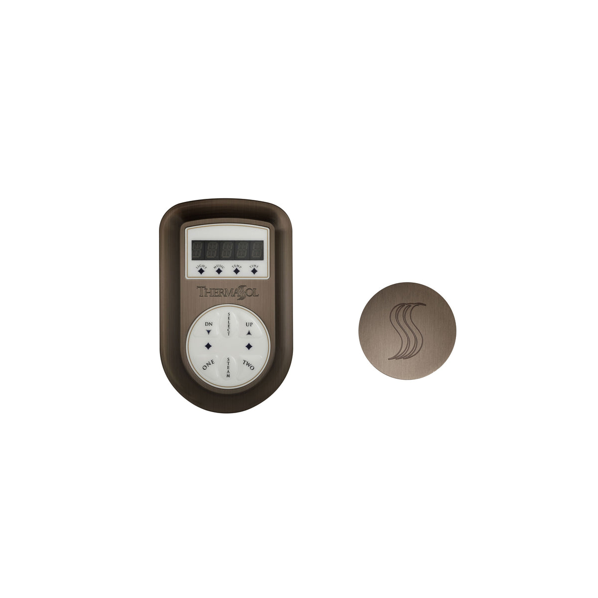 ThermaSol STCU-PN - Contrôleur Signatouch Avec Garniture - Nickel Poli - NEUF
