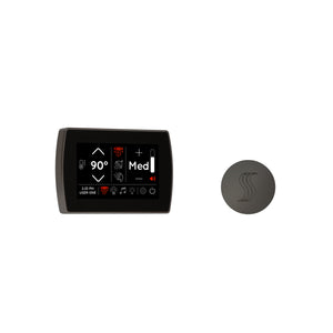 PRO Series III 750 Steam Generator (20kW) SignaTouch Control / Tier 2 — Control Kit (Control + Steam Head) / Black Nickel — Round Steam Head Thermasol stcm-svrd-bn_11faba9f-8e53-44d2-809a-3f615e88e7ec.jpg