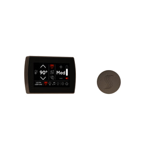 Day Spa Multi Room Steam System SignaTouch Control / Tier 2 — Control Kit (Control + Steam Head) / Oil Rubbed Bronze — Round Steam Head Thermasol stcm-svrd-orb_40d9bf8f-eac7-4f35-9ff5-611e3e4f4582.jpg