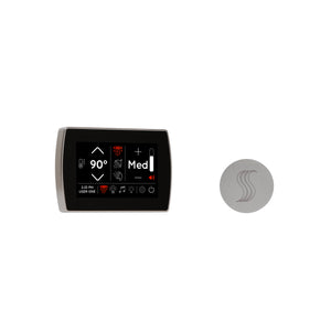 Day Spa Multi Room Steam System SignaTouch Control / Tier 2 — Control Kit (Control + Steam Head) / Satin Chrome — Round Steam Head Thermasol stcm-svrd-sc_02743829-7a66-4c95-948b-51b34011bb1e.jpg