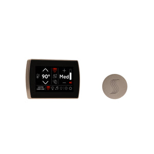 Day Spa Multi Room Steam System SignaTouch Control / Tier 2 — Control Kit (Control + Steam Head) / Satin Nickel — Round Steam Head Thermasol stcm-svrd-sn_19f779b0-e03b-494c-8520-db452d897ac8.jpg