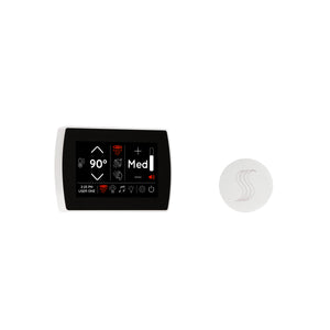 Day Spa Multi Room Steam System SignaTouch Control / Tier 2 — Control Kit (Control + Steam Head) / White — Round Steam Head Thermasol stcm-svrd-wht_d596b9b2-e6e5-46c2-97ce-8f8ea8d3b62b.jpg