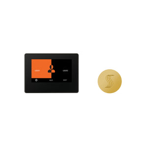 Day Spa Multi Room Steam System ThermaTouch2 7" (Black Trim) / Tier 2 — Control Kit (Control + Steam Head) / Polished Gold — Round Steam Head Thermasol tt7-svrd-pg_bfed470e-e6bb-403f-8425-839ee4aca2a2.jpg