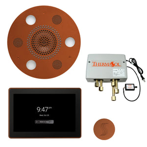 Total Wellness Package ThermaTouch2 15 — Serenity Advanced (Round) / Antique Copper / No Steam Generator,ThermaTouch2 15 — Serenity Advanced (Round) / Antique Copper / PRO Series III 84 (6kW),ThermaTouch2 15 — Serenity Advanced (Round) / Antique Copper / PRO Series III 140 (8kW Thermasol twp15ur-acop.jpg