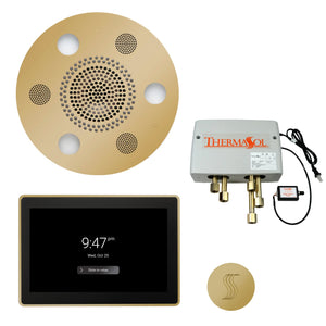 Total Wellness Package ThermaTouch2 15 — Serenity Advanced (Round) / Polished Brass / No Steam Generator,ThermaTouch2 15 — Serenity Advanced (Round) / Polished Brass / PRO Series III 84 (6kW),ThermaTouch2 15 — Serenity Advanced (Round) / Polished Brass / PRO Series III 140 (8kW Thermasol twp15ur-pb.jpg