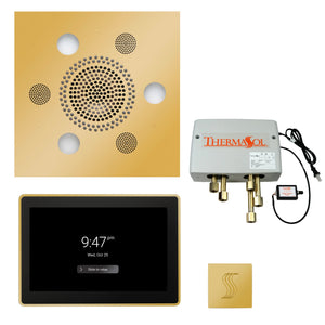 Total Wellness Package ThermaTouch2 15 — Serenity Advanced (Square) / Polished Gold / No Steam Generator,ThermaTouch2 15 — Serenity Advanced (Square) / Polished Gold / PRO Series III 84 (6kW),ThermaTouch2 15 — Serenity Advanced (Square) / Polished Gold / PRO Series III 140 (8kW Thermasol twp15us-pg.jpg