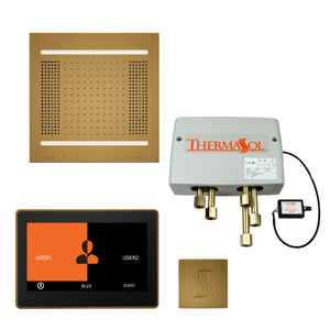 Total Wellness Package ThermaTouch2 10 — HydroVive 14 / Antique Brass / No Steam Generator,ThermaTouch2 10 — HydroVive 14 / Antique Brass / PRO Series III 84 (6kW),ThermaTouch2 10 — HydroVive 14 / Antique Brass / PRO Series III 140 (8kW),ThermaTouch2 10 — HydroVive 14 / Antique Thermasol twph1410us-ab.jpg