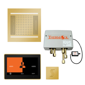Total Wellness Package ThermaTouch2 10 — HydroVive 14 / Polished Gold / No Steam Generator,ThermaTouch2 10 — HydroVive 14 / Polished Gold / PRO Series III 84 (6kW),ThermaTouch2 10 — HydroVive 14 / Polished Gold / PRO Series III 140 (8kW),ThermaTouch2 10 — HydroVive 14 / Polishe Thermasol twph1410us-pg.jpg