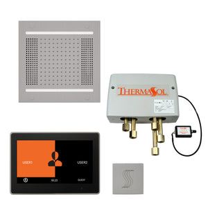 Total Wellness Package ThermaTouch2 10 — HydroVive 14 / Satin Chrome / No Steam Generator,ThermaTouch2 10 — HydroVive 14 / Satin Chrome / PRO Series III 84 (6kW),ThermaTouch2 10 — HydroVive 14 / Satin Chrome / PRO Series III 140 (8kW),ThermaTouch2 10 — HydroVive 14 / Satin Chro Thermasol twph1410us-sc.jpg