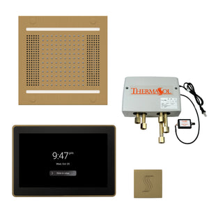 Total Wellness Package ThermaTouch2 15 — HydroVive 14 / Satin Brass / No Steam Generator,ThermaTouch2 15 — HydroVive 14 / Satin Brass / PRO Series III 84 (6kW),ThermaTouch2 15 — HydroVive 14 / Satin Brass / PRO Series III 140 (8kW),ThermaTouch2 15 — HydroVive 14 / Satin Brass / Thermasol twph1415us-sb.jpg