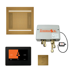 Total Wellness Package ThermaTouch2 7 (Black Trim) — HydroVive 14 / Antique Brass / No Steam Generator,ThermaTouch2 7 (Black Trim) — HydroVive 14 / Antique Brass / PRO Series III 84 (6kW),ThermaTouch2 7 (Black Trim) — HydroVive 14 / Antique Brass / PRO Series III 140 (8kW),Ther Thermasol twph147s-ab.jpg