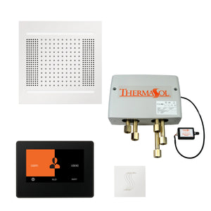 Total Wellness Package ThermaTouch2 7 (Black Trim) — HydroVive 14 / White / No Steam Generator,ThermaTouch2 7 (Black Trim) — HydroVive 14 / White / PRO Series III 84 (6kW),ThermaTouch2 7 (Black Trim) — HydroVive 14 / White / PRO Series III 140 (8kW),ThermaTouch2 7 (Black Trim) Thermasol twph147s-wht.jpg