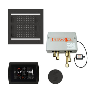 Total Wellness Package SignaTouch — HydroVive 14 / Matte Black / No Steam Generator,SignaTouch — HydroVive 14 / Matte Black / PRO Series III 84 (6kW),SignaTouch — HydroVive 14 / Matte Black / PRO Series III 140 (8kW),SignaTouch — HydroVive 14 / Matte Black / PRO Series III 240 Thermasol twph14sr-mb.jpg