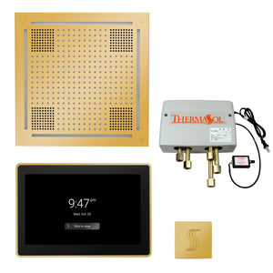 Total Wellness Package ThermaTouch2 15 — HydroVive 18 / Polished Gold / No Steam Generator,ThermaTouch2 15 — HydroVive 18 / Polished Gold / PRO Series III 84 (6kW),ThermaTouch2 15 — HydroVive 18 / Polished Gold / PRO Series III 140 (8kW),ThermaTouch2 15 — HydroVive 18 / Polishe Thermasol twph15us-pg.jpg