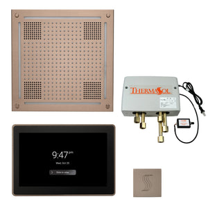 Total Wellness Package ThermaTouch2 15 — HydroVive 18 / Satin Nickel / No Steam Generator,ThermaTouch2 15 — HydroVive 18 / Satin Nickel / PRO Series III 84 (6kW),ThermaTouch2 15 — HydroVive 18 / Satin Nickel / PRO Series III 140 (8kW),ThermaTouch2 15 — HydroVive 18 / Satin Nick Thermasol twph15us-sn.jpg