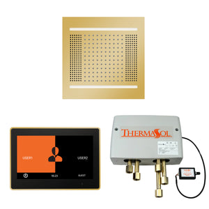 Wellness Shower Package ThermaTouch2 10 — HydroVive 14 / Polished Gold / No Steam Generator,ThermaTouch2 10 — HydroVive 14 / Polished Gold / PRO Series III 84 (6kW),ThermaTouch2 10 — HydroVive 14 / Polished Gold / PRO Series III 140 (8kW),ThermaTouch2 10 — HydroVive 14 / Polishe Thermasol wh14sp10s-pg.jpg
