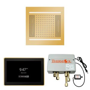Wellness Shower Package ThermaTouch2 15 — HydroVive 14 / Polished Gold / No Steam Generator,ThermaTouch2 15 — HydroVive 14 / Polished Gold / PRO Series III 84 (6kW),ThermaTouch2 15 — HydroVive 14 / Polished Gold / PRO Series III 140 (8kW),ThermaTouch2 15 — HydroVive 14 / Polishe Thermasol wh14sp15s-pg.jpg