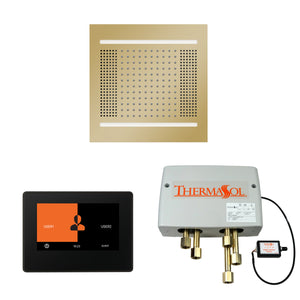 Wellness Shower Package ThermaTouch2 7 (Black Trim) — HydroVive 14 / Polished Brass / No Steam Generator,ThermaTouch2 7 (Black Trim) — HydroVive 14 / Polished Brass / PRO Series III 84 (6kW),ThermaTouch2 7 (Black Trim) — HydroVive 14 / Polished Brass / PRO Series III 140 (8kW),T Thermasol wh14sp7s-pb.jpg