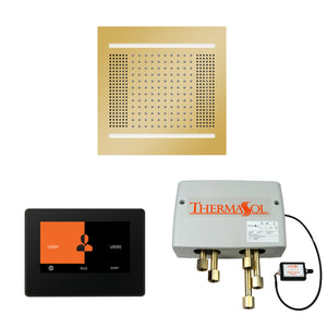 Wellness Shower Package ThermaTouch2 7 (Black Trim) — HydroVive 14 / Polished Gold / No Steam Generator,ThermaTouch2 7 (Black Trim) — HydroVive 14 / Polished Gold / PRO Series III 84 (6kW),ThermaTouch2 7 (Black Trim) — HydroVive 14 / Polished Gold / PRO Series III 140 (8kW),Ther Thermasol wh14sp7s-pg.jpg