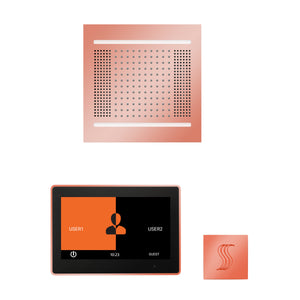 Wellness Steam Package ThermaTouch2 10 — HydroVive 14 / Copper / No Steam Generator,ThermaTouch2 10 — HydroVive 14 / Copper / PRO Series III 84 (6kW),ThermaTouch2 10 — HydroVive 14 / Copper / PRO Series III 140 (8kW),ThermaTouch2 10 — HydroVive 14 / Copper / PRO Series III 240 Thermasol wh14stp10s-cop.jpg
