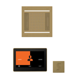 Wellness Steam Package ThermaTouch2 10 — HydroVive 14 / Satin Brass / No Steam Generator,ThermaTouch2 10 — HydroVive 14 / Satin Brass / PRO Series III 84 (6kW),ThermaTouch2 10 — HydroVive 14 / Satin Brass / PRO Series III 140 (8kW),ThermaTouch2 10 — HydroVive 14 / Satin Brass / Thermasol wh14stp10s-sb.jpg