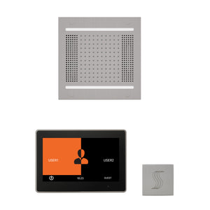 Wellness Steam Package ThermaTouch2 10 — HydroVive 14 / Satin Chrome / No Steam Generator,ThermaTouch2 10 — HydroVive 14 / Satin Chrome / PRO Series III 84 (6kW),ThermaTouch2 10 — HydroVive 14 / Satin Chrome / PRO Series III 140 (8kW),ThermaTouch2 10 — HydroVive 14 / Satin Chro Thermasol wh14stp10s-sc.jpg