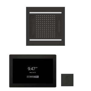 Wellness Steam Package ThermaTouch2 15 — HydroVive 14 / Matte Black / No Steam Generator,ThermaTouch2 15 — HydroVive 14 / Matte Black / PRO Series III 84 (6kW),ThermaTouch2 15 — HydroVive 14 / Matte Black / PRO Series III 140 (8kW),ThermaTouch2 15 — HydroVive 14 / Matte Black / Thermasol wh14stp15s-mb.jpg