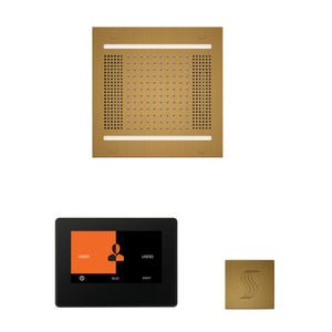 Wellness Steam Package ThermaTouch2 7 (Black Trim) — HydroVive 14 / Antique Brass / No Steam Generator,ThermaTouch2 7 (Black Trim) — HydroVive 14 / Antique Brass / PRO Series III 84 (6kW),ThermaTouch2 7 (Black Trim) — HydroVive 14 / Antique Brass / PRO Series III 140 (8kW),Ther Thermasol wh14stp7s-ab.jpg
