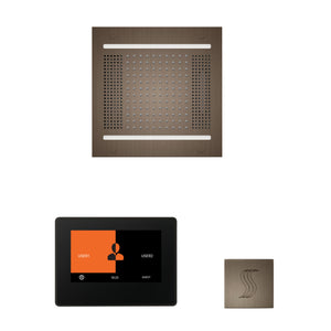 Wellness Steam Package ThermaTouch2 7 (Black Trim) — HydroVive 14 / Antique Nickel / No Steam Generator,ThermaTouch2 7 (Black Trim) — HydroVive 14 / Antique Nickel / PRO Series III 84 (6kW),ThermaTouch2 7 (Black Trim) — HydroVive 14 / Antique Nickel / PRO Series III 140 (8kW),T Thermasol wh14stp7s-an.jpg