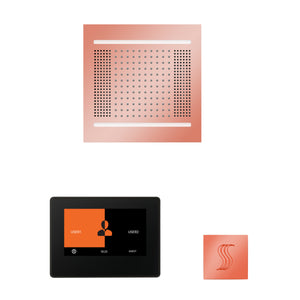 Wellness Steam Package ThermaTouch2 7 (Black Trim) — HydroVive 14 / Copper / No Steam Generator,ThermaTouch2 7 (Black Trim) — HydroVive 14 / Copper / PRO Series III 84 (6kW),ThermaTouch2 7 (Black Trim) — HydroVive 14 / Copper / PRO Series III 140 (8kW),ThermaTouch2 7 (Black Tri Thermasol wh14stp7s-cop.jpg