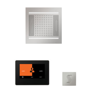 Wellness Steam Package ThermaTouch2 7 (Black Trim) — HydroVive 14 / Polished Chrome / No Steam Generator,ThermaTouch2 7 (Black Trim) — HydroVive 14 / Polished Chrome / PRO Series III 84 (6kW),ThermaTouch2 7 (Black Trim) — HydroVive 14 / Polished Chrome / PRO Series III 140 (8kW Thermasol wh14stp7s-pc.jpg