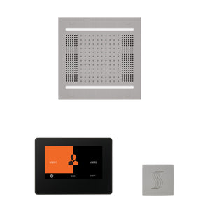 Wellness Steam Package ThermaTouch2 7 (Black Trim) — HydroVive 14 / Satin Chrome / No Steam Generator,ThermaTouch2 7 (Black Trim) — HydroVive 14 / Satin Chrome / PRO Series III 84 (6kW),ThermaTouch2 7 (Black Trim) — HydroVive 14 / Satin Chrome / PRO Series III 140 (8kW),ThermaT Thermasol wh14stp7s-sc.jpg