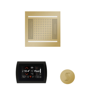 Wellness Steam Package SignaTouch — HydroVive 14 / Polished Brass / No Steam Generator,SignaTouch — HydroVive 14 / Polished Brass / PRO Series III 84 (6kW),SignaTouch — HydroVive 14 / Polished Brass / PRO Series III 140 (8kW),SignaTouch — HydroVive 14 / Polished Brass / PRO Ser Thermasol wh14stpsr-pb.jpg