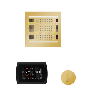 Wellness Steam Package SignaTouch — HydroVive 14 / Polished Gold / No Steam Generator,SignaTouch — HydroVive 14 / Polished Gold / PRO Series III 84 (6kW),SignaTouch — HydroVive 14 / Polished Gold / PRO Series III 140 (8kW),SignaTouch — HydroVive 14 / Polished Gold / PRO Series Thermasol wh14stpsr-pg.jpg
