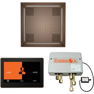 ThermaSol Wellness Hydrovive Shower Package with 10" ThermaTouch Square in Antique Copper Finish Antique Copper / Square / 10" ThermaSol whsp10s-acop.jpg