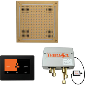 ThermaSol Wellness Hydrovive Shower Package with 7" ThermaTouch Square in Satin Brass Finish Satin Brass / Square / 7" ThermaSol whsp7s-sb.jpg