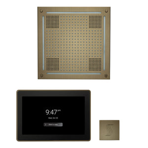 Wellness Steam Package ThermaTouch2 15 — HydroVive 18 / Antique Brass / No Steam Generator,ThermaTouch2 15 — HydroVive 18 / Antique Brass / PRO Series III 84 (6kW),ThermaTouch2 15 — HydroVive 18 / Antique Brass / PRO Series III 140 (8kW),ThermaTouch2 15 — HydroVive 18 / Antique Thermasol whstp15s-ab.jpg
