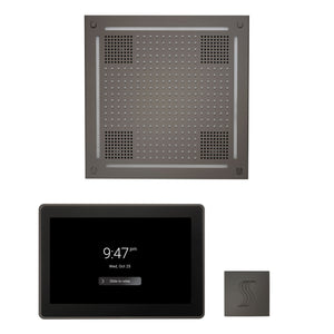 Wellness Steam Package ThermaTouch2 15 — HydroVive 18 / Black Nickel / No Steam Generator,ThermaTouch2 15 — HydroVive 18 / Black Nickel / PRO Series III 84 (6kW),ThermaTouch2 15 — HydroVive 18 / Black Nickel / PRO Series III 140 (8kW),ThermaTouch2 15 — HydroVive 18 / Black Nick Thermasol whstp15s-bn.jpg