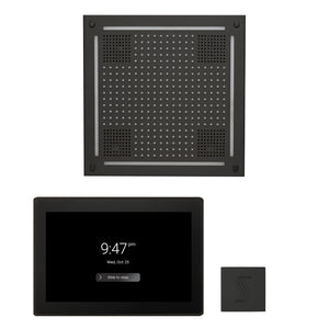 Wellness Steam Package ThermaTouch2 15 — HydroVive 18 / Matte Black / No Steam Generator,ThermaTouch2 15 — HydroVive 18 / Matte Black / PRO Series III 84 (6kW),ThermaTouch2 15 — HydroVive 18 / Matte Black / PRO Series III 140 (8kW),ThermaTouch2 15 — HydroVive 18 / Matte Black / Thermasol whstp15s-mb.jpg