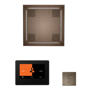 Wellness Steam Package ThermaTouch2 7 (Black Trim) — HydroVive 18 / Antique Copper / No Steam Generator,ThermaTouch2 7 (Black Trim) — HydroVive 18 / Antique Copper / PRO Series III 84 (6kW),ThermaTouch2 7 (Black Trim) — HydroVive 18 / Antique Copper / PRO Series III 140 (8kW),T Thermasol whstp7s-acop.jpg