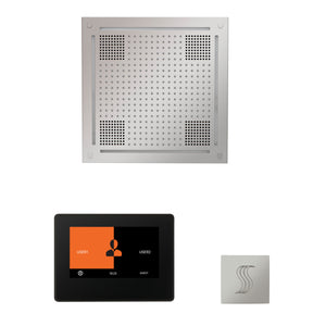 Wellness Steam Package ThermaTouch2 7 (Black Trim) — HydroVive 18 / Polished Chrome / No Steam Generator,ThermaTouch2 7 (Black Trim) — HydroVive 18 / Polished Chrome / PRO Series III 84 (6kW),ThermaTouch2 7 (Black Trim) — HydroVive 18 / Polished Chrome / PRO Series III 140 (8kW Thermasol whstp7s-pc.jpg