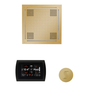 Wellness Steam Package SignaTouch — HydroVive 18 / Polished Brass / No Steam Generator,SignaTouch — HydroVive 18 / Polished Brass / PRO Series III 84 (6kW),SignaTouch — HydroVive 18 / Polished Brass / PRO Series III 140 (8kW),SignaTouch — HydroVive 18 / Polished Brass / PRO Ser Thermasol whstpsr-pb.jpg