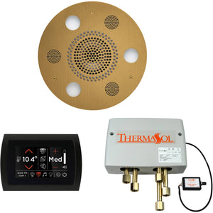 ThermaSol Wellness Shower Package with SignaTouch Round in Antique Brass Finish Antique Brass / Round ThermaSol wspsr-ab.jpg